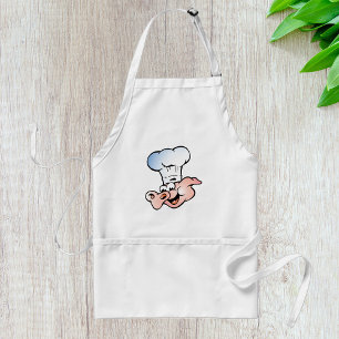 Delantal Funny Personalizado Pig Chef con Gorra