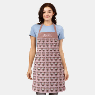 Delantal Funny Personalizado Pig Pattern Personalizado