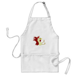 Delantal Funny Personalizado Rooster