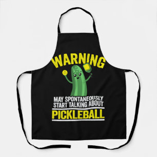 Delantal Funny Pickleball