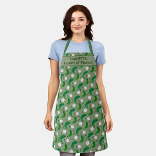 Delantal Funny Pickles Gherkins Pickle Onion Personalizado