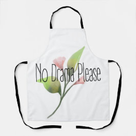 Delantal Funny Quote No Drama Please Decor For Home