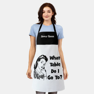 Delantal Funny Retro Bunco