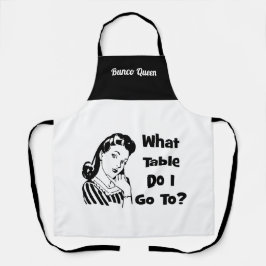 Delantal Funny Retro Bunco 