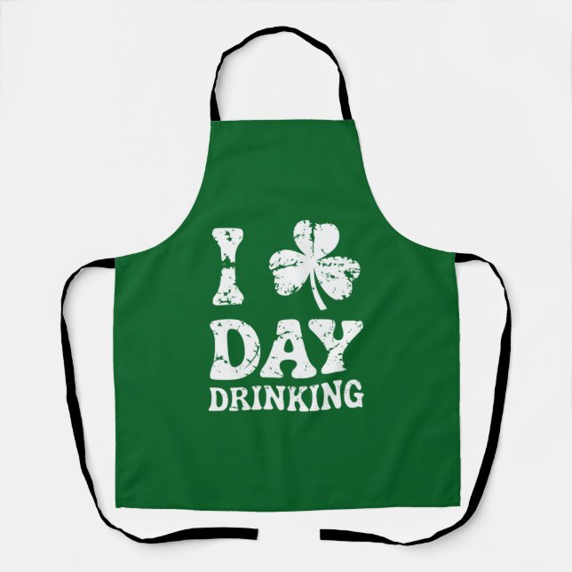 Delantal Funny Saint Patricks Day Fiesta St Pats Graciosa B (Anverso)