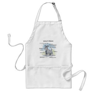 Delantal Funny Schnauzer Apron