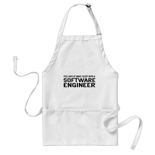 Delantal Funny Software Engineer (Frente)