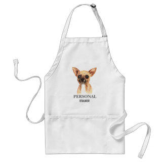 Delantal Funny Stalker Personal Chihuahua Apron