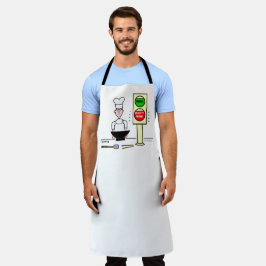 Delantal Funny Stir Fry Wok Chef Apron
