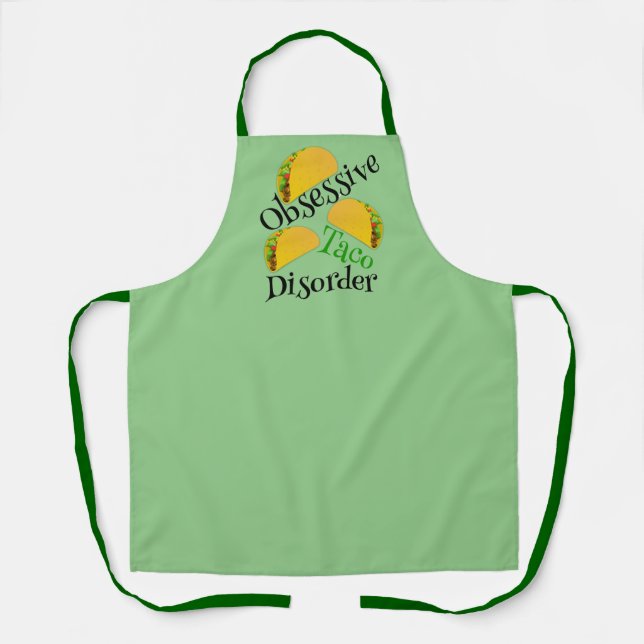 Delantal Funny Taco Lover (Anverso)