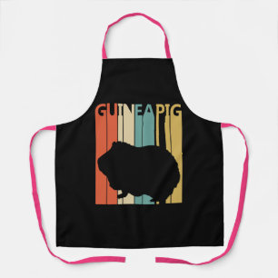 Delantal Funny Vintage Guinea Pig