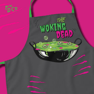Delantal Funny Woking Zombie Chef Pun