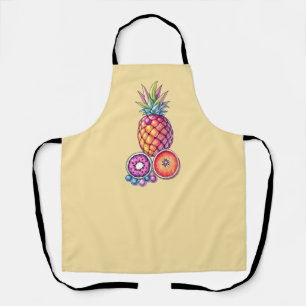 Delantal Fusión de Frutas Tropicales