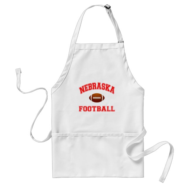 DELANTAL  FÚTBOL DE NEBRASKA (Frente)