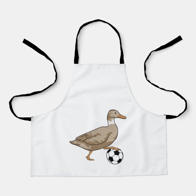 Delantal Futbolista del Duck Soccer (Anverso)