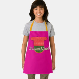 Delantal Futuro Chef Kids Hot Pink