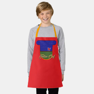 Delantal Futuro Chef Kids Red