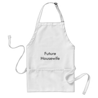 Delantal futuro del ama de casa
