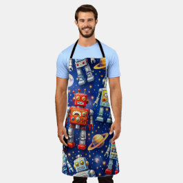 Delantal Galactic robot exploration cosmic