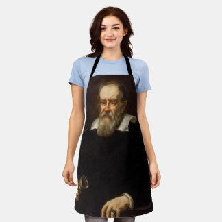 Delantal Galileo Galilei: Padre de la Ciencia y la Astronom
