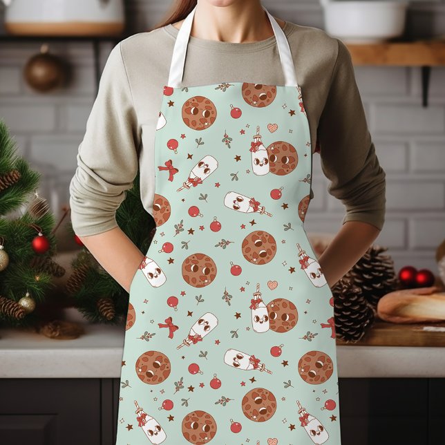 Delantal Galleta de pan de jengibre y horneado para feriado (Subido por el creador)