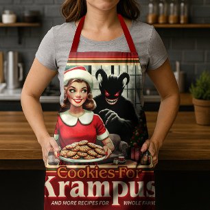 Delantal Galleta Para Krampus Feliz Navidad De Krampus Horr