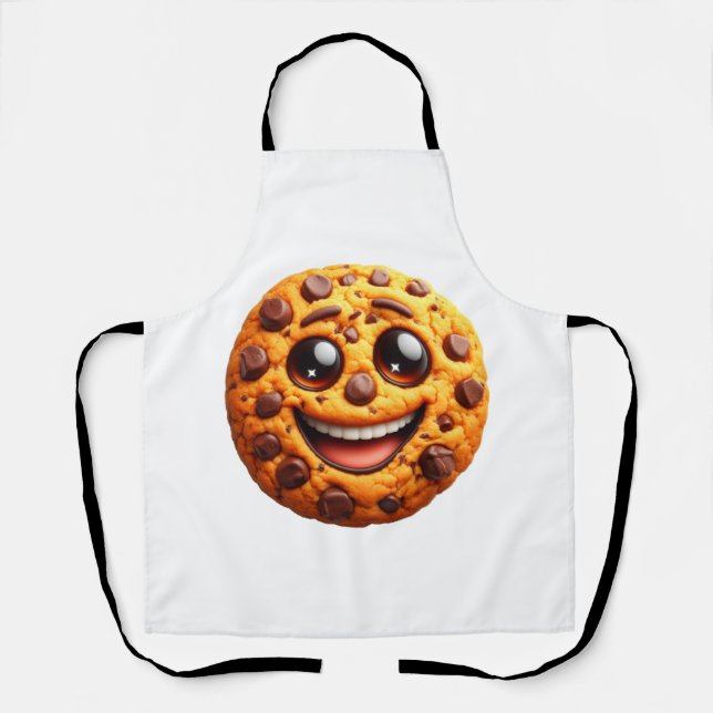 Delantal Galleta sonriente. (Anverso)