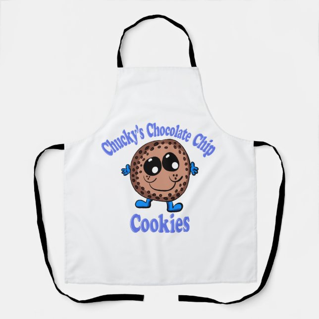 Delantal Galletas con chispas de chocolate de Chucky (Anverso)