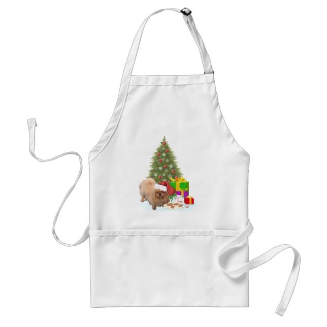 Delantal Galletas para Santa Claus (Frente)