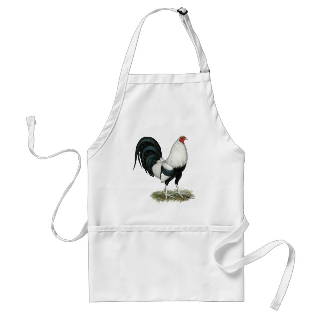 Delantal Gamecock plateado (Frente)