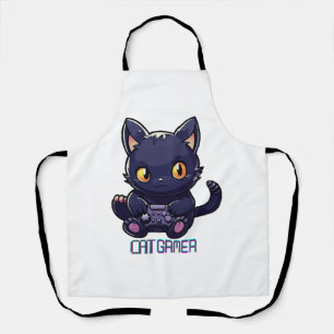 Delantal Gamer de gatos