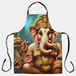 Delantal Ganesh se toma un selfie