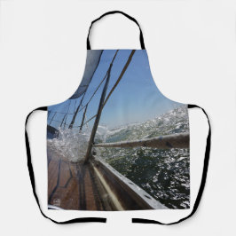 Delantal Gangboord onder water, actie.