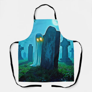Delantal Gantasma inquietante de Graveyard Ghost