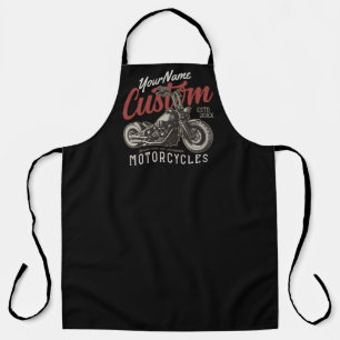 Delantal Garaje para motociclistas Rebel Cruiser Personaliz