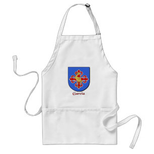 Delantal Garcia Family Shield Apron
