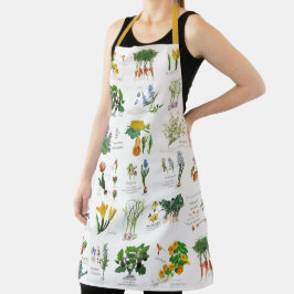 Delantal Gardener's harvest and cooking apron.