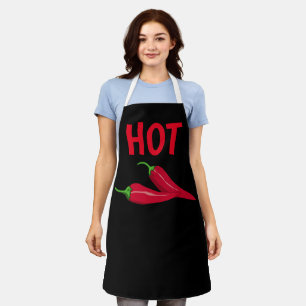 DELANTAL GASTRONOMÍA DE GASTRONOMÍA CALIENTE ESPOSA HOTTIE