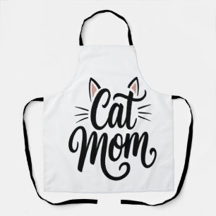 Delantal Gata Mamá Bigotes y Orejas