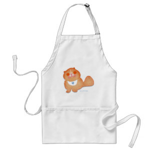 Delantal Gatito bebé lindo y divertido con babero