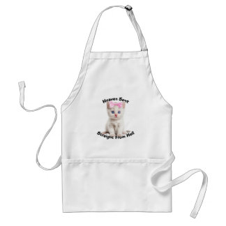 Delantal Gato caprichoso