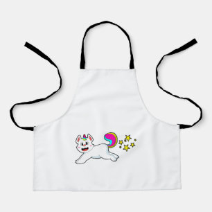 Delantal Gato como unicornio
