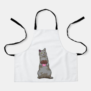 Delantal Gato con Muffin