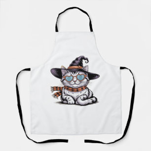 Delantal Gato de bruja de Guay - Gato de Halloween lindo co