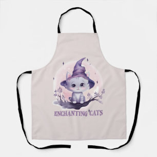 Delantal Gato de bruja encantador