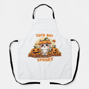 Delantal Gato de Halloween lindo con calabazas � Kawaii Dis