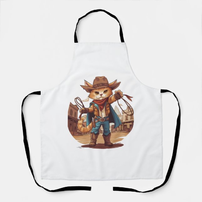 Delantal Gato de vaca (Anverso)