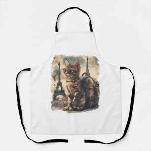 Delantal Gato de viajero