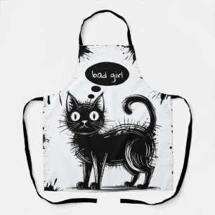 Delantal Gato Doodle