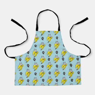 Delantal Gato en banana